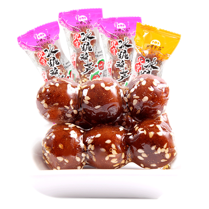 冰糖葫芦老北京特产红螺食品山楂