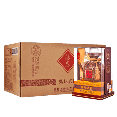 52度酒鬼酒紫坛500ml*6白酒整箱