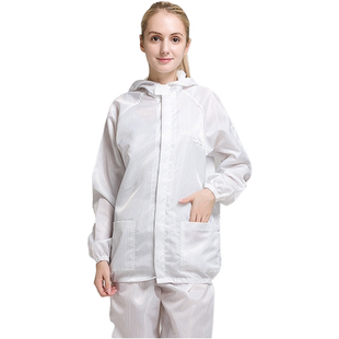 防静电衣服工作服男防尘无尘洁净服连体全身夏季分体套装女防护服