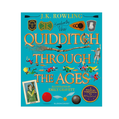 预售【外图原版】神奇的魁地奇球 彩绘版 哈利波特外传 哈利波特Quidditch Through the Ages - Illustrated Edition
