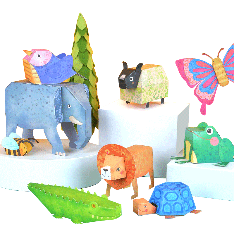 mideer弥鹿儿童手工纸飞机折纸书