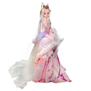 德必胜娃娃古装三国小乔3分女娃60cm关节古风bjd玩偶圣诞礼物玩具