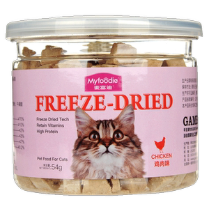 麦富迪猫零食鸡肉冻干鸭肉牛肉猫咪零食幼猫肉干猫粮营养宠物用品