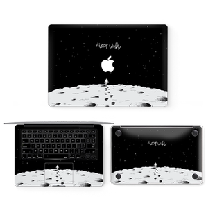 SkinAT适用于苹果笔记本电脑贴膜MacBook Pro16/14 M5全套彩膜外壳保护贴Mac Air15 整面+键盘面+底面贴纸