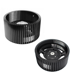 抽油烟机风轮涡轮风扇叶轮集成灶双进风大风力吸油机电机通用配件