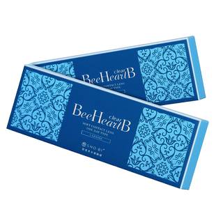 BeeHeartB隐形近视眼镜日抛5片装一次性隐型眼境透明小水片蜜心妍