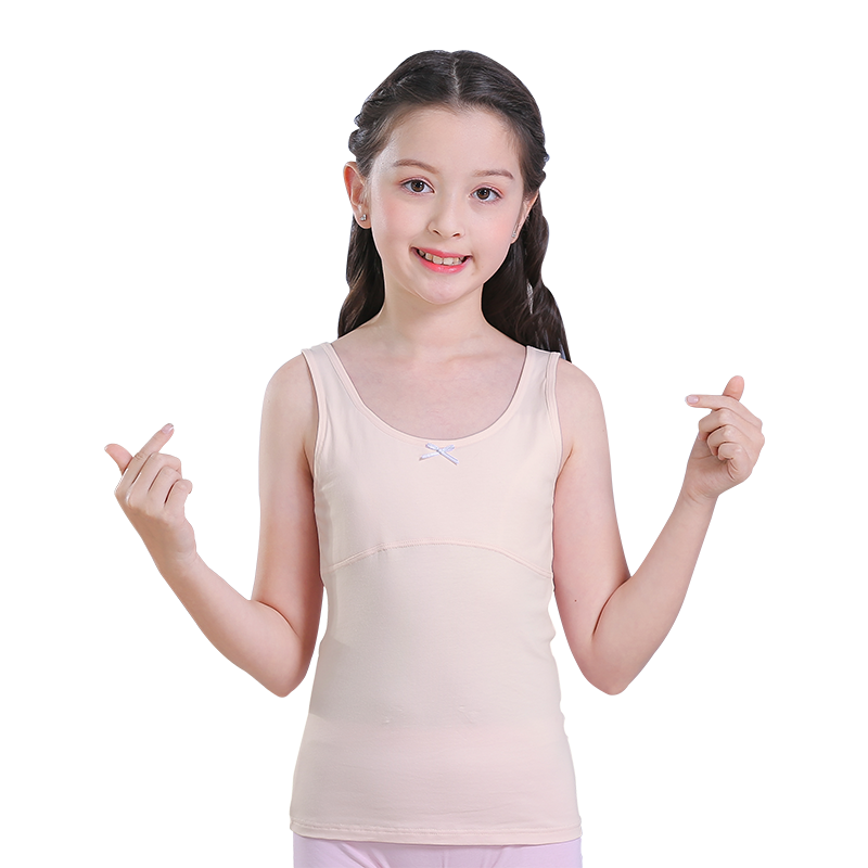 女童内衣发育期小学生小背心女孩纯棉10岁大童儿童少女内穿一阶段