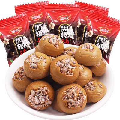 黑糖话梅糖真果肉酸酸甜甜