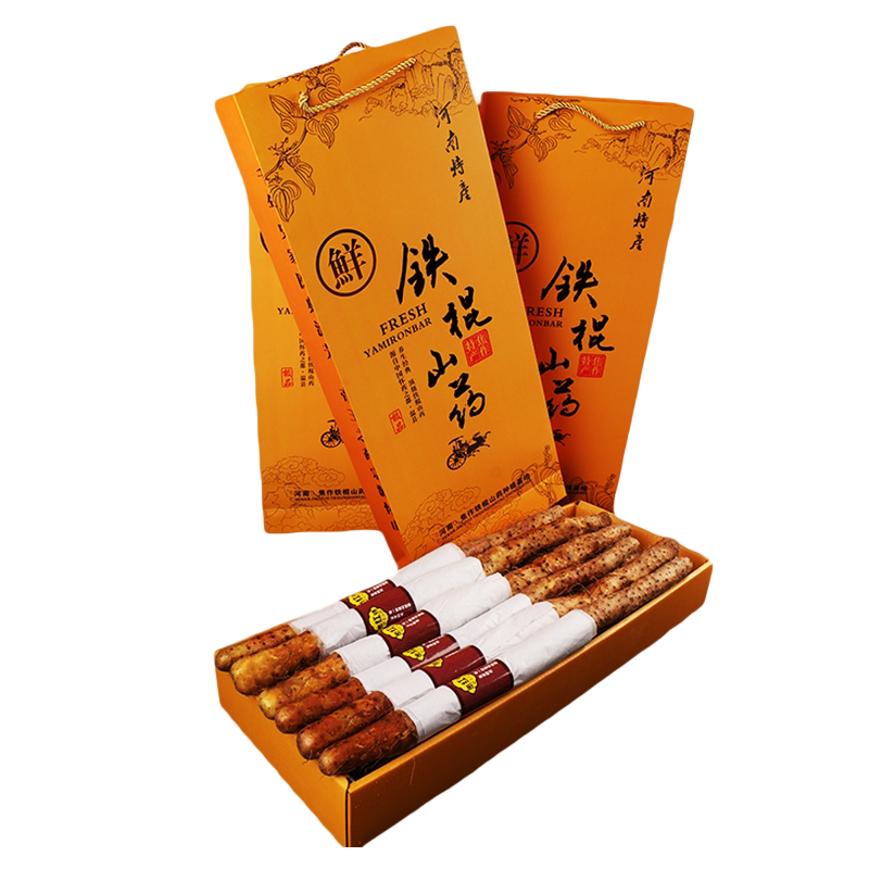 温县河南焦作礼盒装垆土铁棍山药