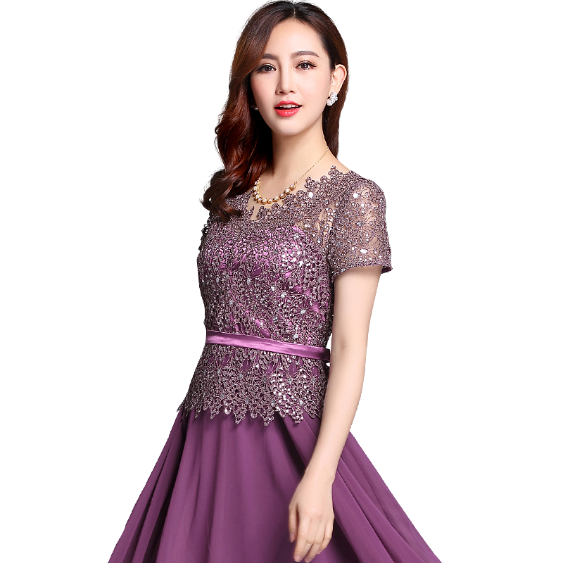 古贝莎妈妈结婚礼服女装气质长裙