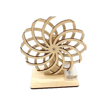 diy手工电动旋转模型科学实验