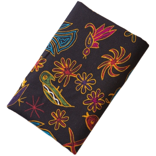 民族风棉麻印花布料云南波西米亚复古纯棉东北大花布窗帘桌布面料