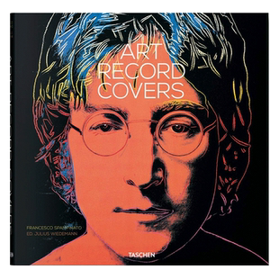 【现货】TASCHEN Art Record Covers 艺术书籍唱片封面平面设计 进口原版图书包邮