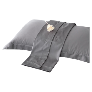 纯棉枕套宾馆枕头套一对装全棉纯色单人枕芯外套巾48x74公分厘米