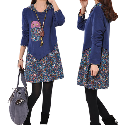 中老年妈妈装洋气大码胖mm印花