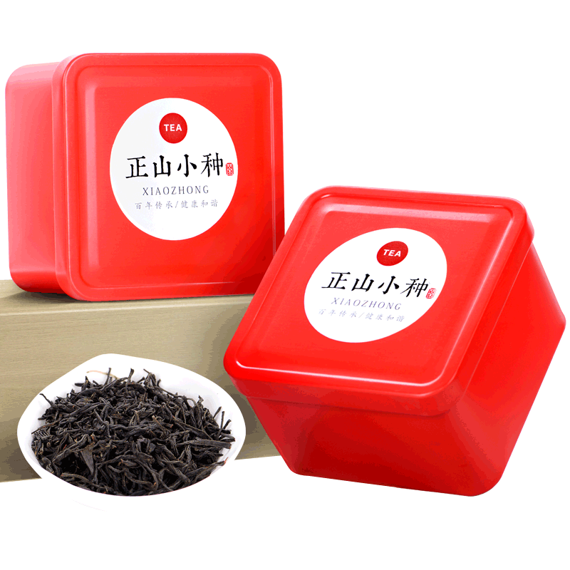 一级浓香礼盒装50g正山小种红茶