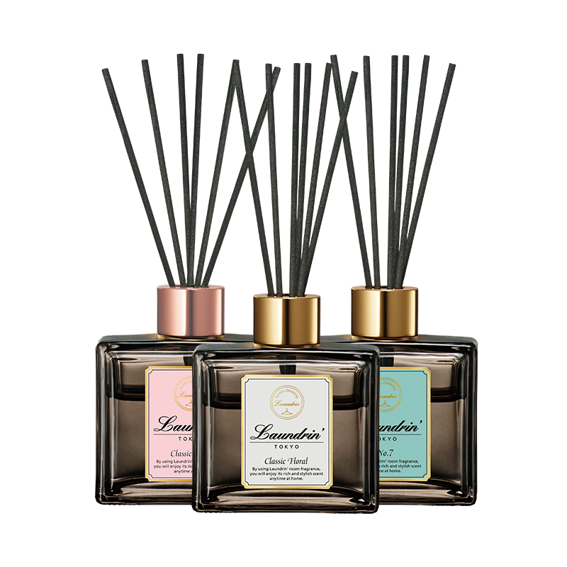 Laundrin朗德林无火藤条香薰精油室内持久扩香挥发液房间香氛摆件