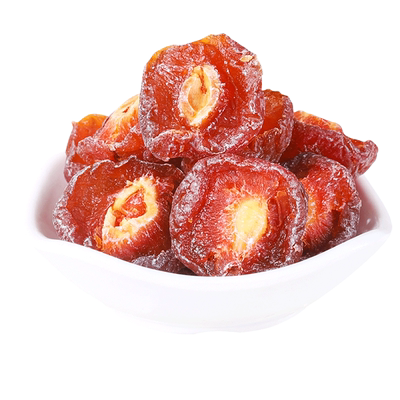 半梅干500g罐装话梅半边梅