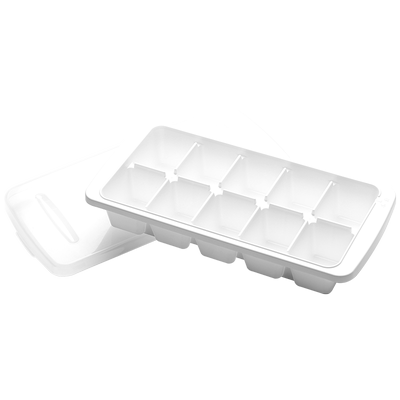 asvel进口带盖大冰格辅食盒好取