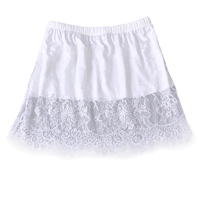 秋微遮屁股打底神器屁帘子卫衣内搭打底蕾丝半身短a裙下摆秋冬季