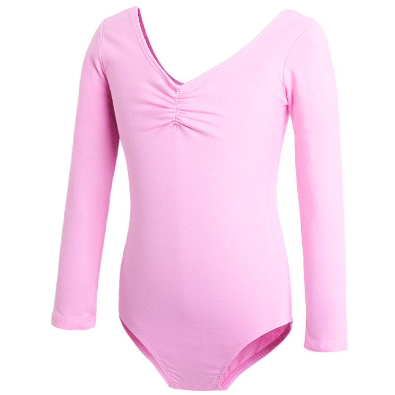 儿童舞蹈服练功服短袖女童夏季芭蕾舞服女孩体操服装中国舞考级服