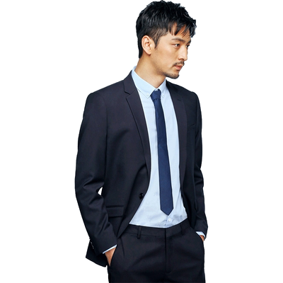 元本西服套装商务修身休闲