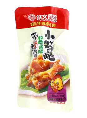 修文500g酱香味温州特产小鸡腿