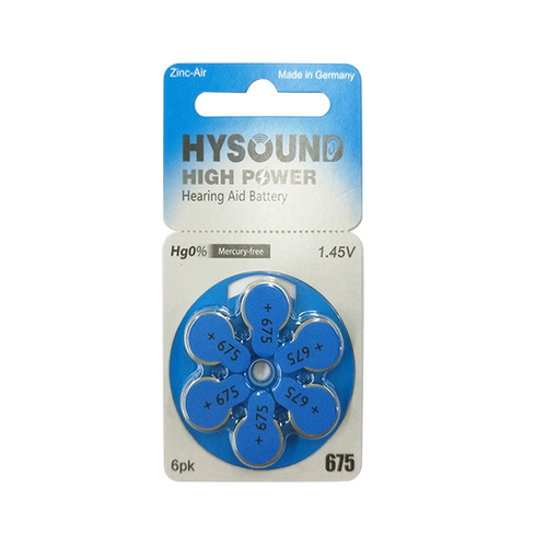 【买1送1】A675海之声老人助听器德国进口锌空电池