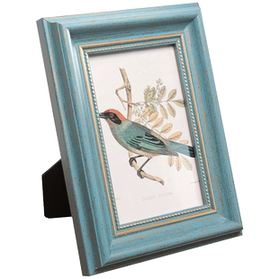 相框摆台美式复古创意定制框架纪念册七寸打印儿童洗照片做成相框