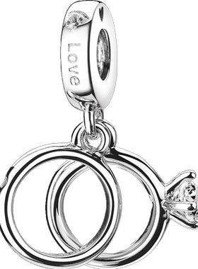 athenaie925银戒指diy串珠手链女