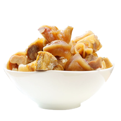 湖北农家风味柴火烟熏腊猪蹄