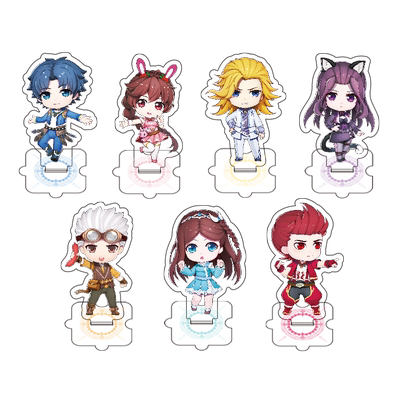 南漫社周边小立牌唐三史莱克七怪