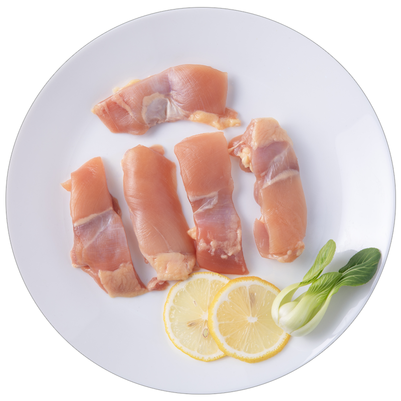 【亚太中慧】去骨去皮鸡腿肉1kg袋装汉堡专用肉烧烤食材健身代餐
