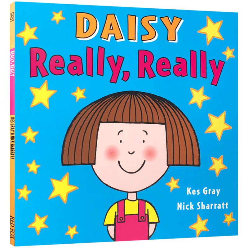英文原版绘本 Daisy: Really, Really 吴敏兰书单 黛西 鬼马精灵系列 名家 Nick Sharratt 儿童启蒙学习 3-6岁英文读物