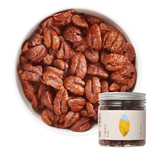 秋滋叶临安小山核桃仁肉坚果孕妇零食新货无添加剂胡桃220g*2罐装