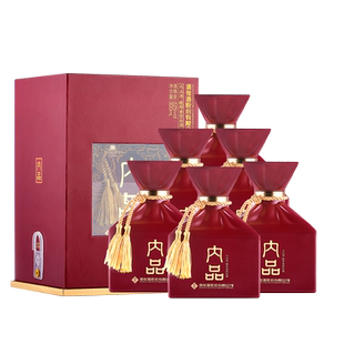 酒鬼酒52度内品馥郁香型国产白酒500ml*6瓶整箱婚宴喜酒甲辰版