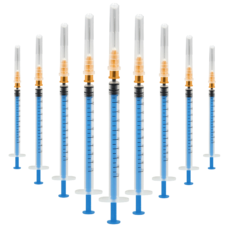 医用无菌1ml/2/5/10/20/50毫升一次性注射器针针管带针头注射针筒