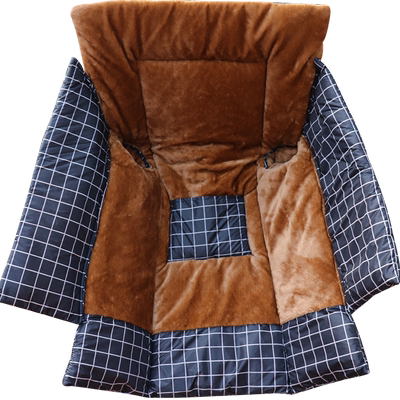 摩托车冬季加绒加厚保暖挡风被