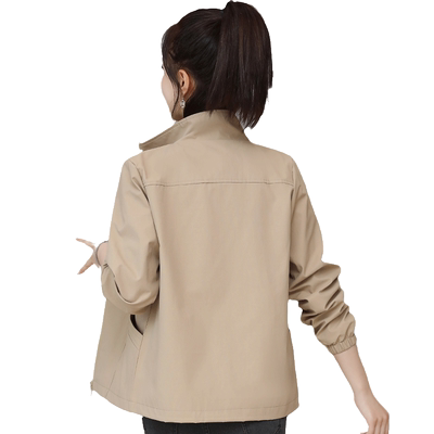 春秋新款立领休闲风女士薄外套