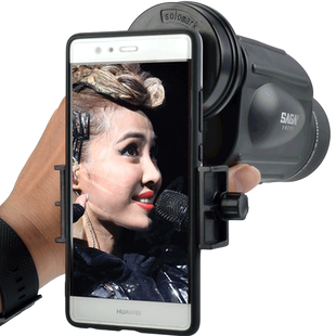 萨伽单筒望远镜10-30X50无极变倍高清高倍专业户外夜视接手机拍照