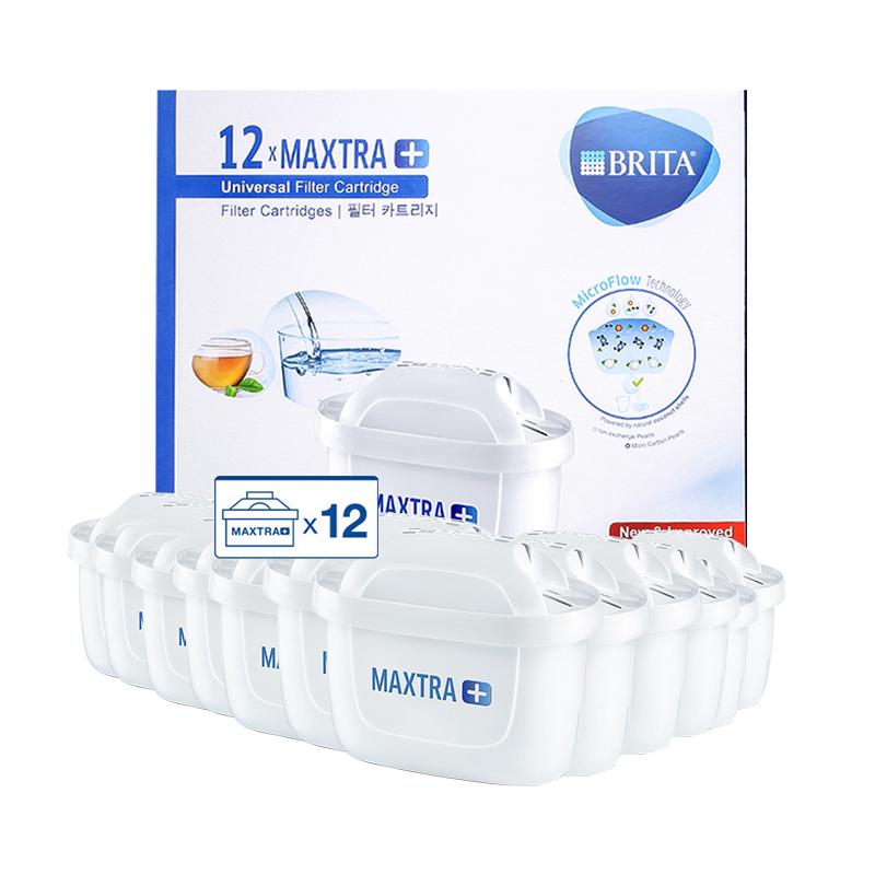【自营】Brita Maxtra碧然德滤芯滤水壶净水壶过滤芯壶芯12只德国 净水器实拍商品图