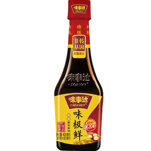 味事达味极鲜特级酱油瓶装加量酿造生抽凉拌炒菜