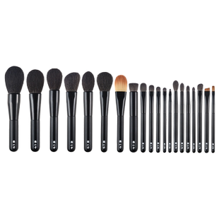 鹤仙堂优质细光峰羊毛真毛超柔软专业化妆刷散粉刷眼影刷动物毛