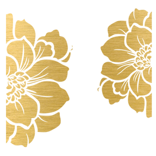 玻璃门装饰品静电贴纸橱花朵窗花商场创意推拉门贴自粘美容美甲店