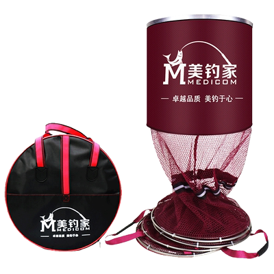 美钓家鱼护涂胶加厚黑坑防挂钓鱼