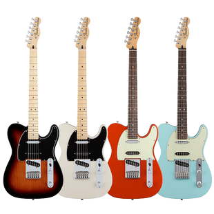 正品美国Fender电吉他墨豪芬达DELUXE TELE豪华款0147502