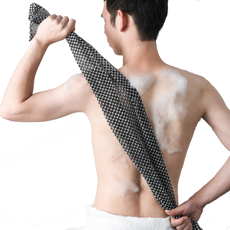 男士专用搓澡巾男澡巾搓背长条刷背搓背巾家用女搓澡神器女士专用