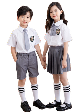 英伦风夏季学生装幼儿园园服