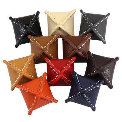 真皮羊绒菱形高档毛呢大衣纽扣