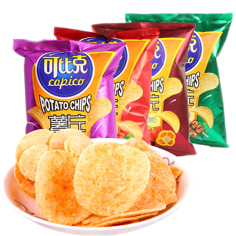 达利园办公室休闲可比克薯片